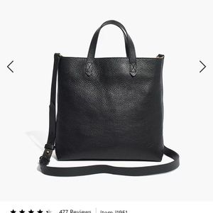 Madewell zip too transport tote